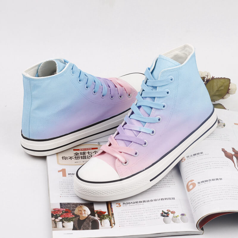 Gradient Canvas Shoes SE7652