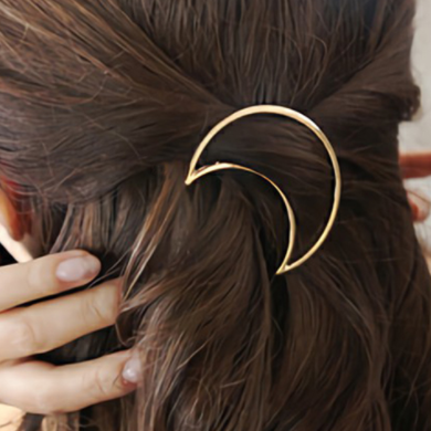 Crescent Moon Hair Clip SE10873