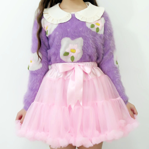 Japanese Net Yarn Tutu Skirts SE4677