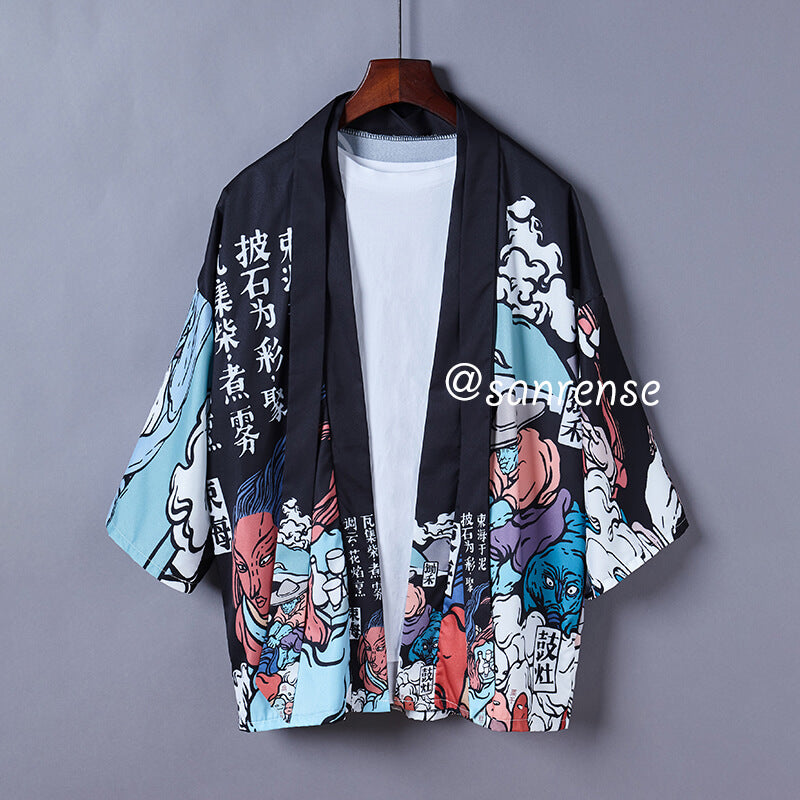 Harajuku Bathrobe Kimono SE11326