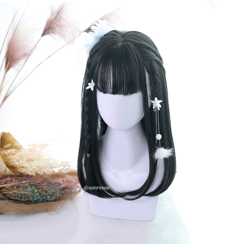 Gray Harajuku Lolita Wig SE21140