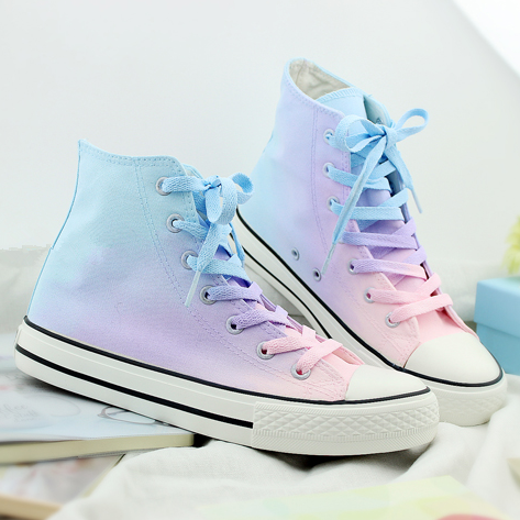 Gradient Canvas Shoes SE7652