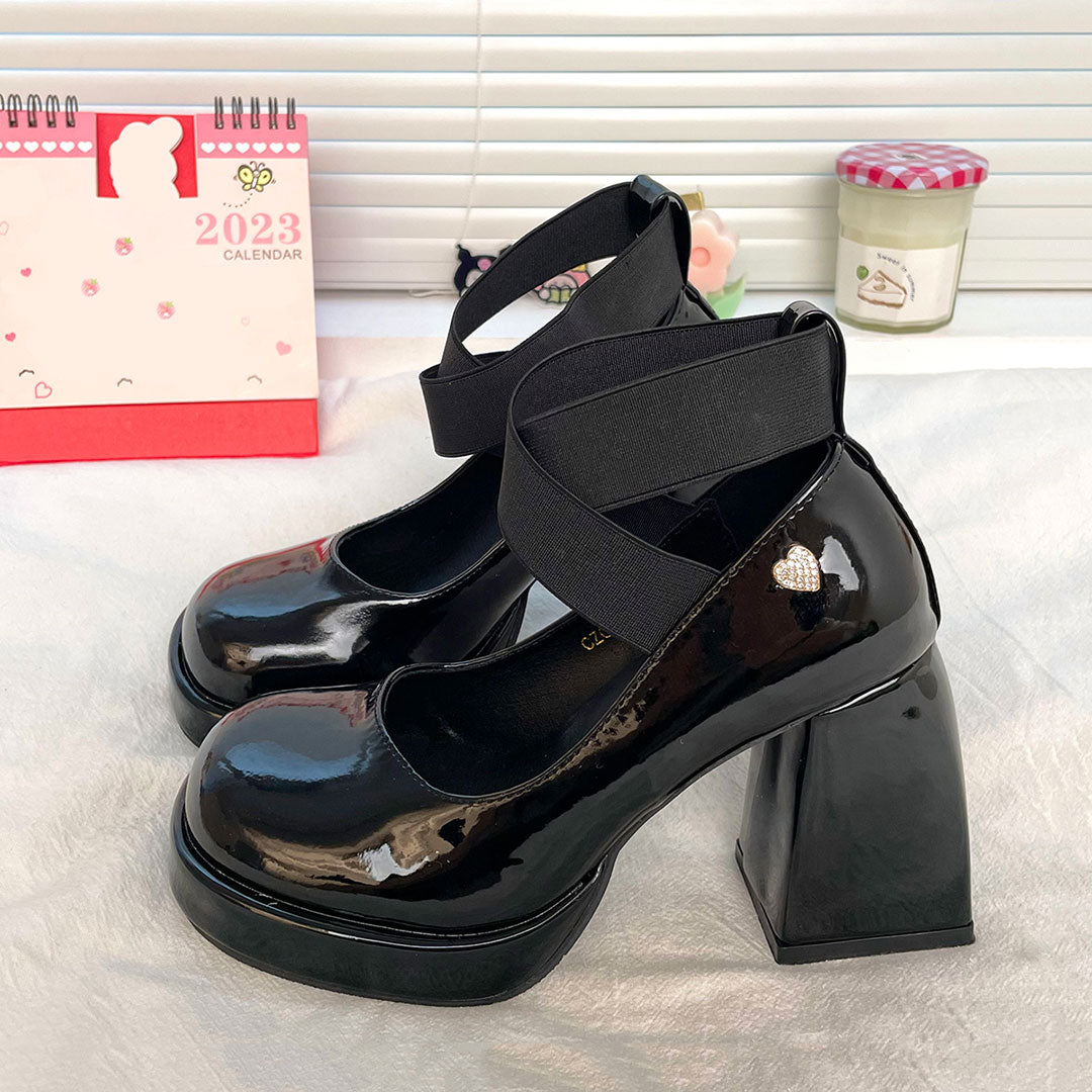 JK Elastic Band Chunky Shoes SE22649