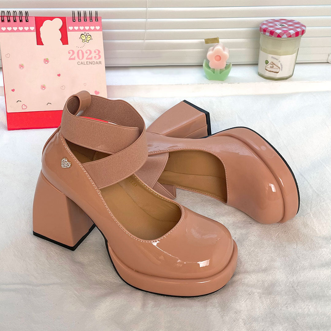 JK Elastic Band Chunky Shoes SE22649