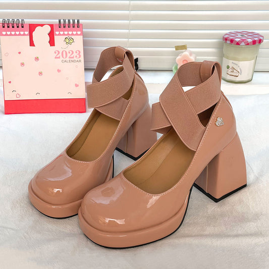 JK Elastic Band Chunky Shoes SE22649