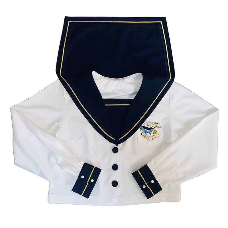 JK Navy Sailor Pleated Skirt Suit SE21329