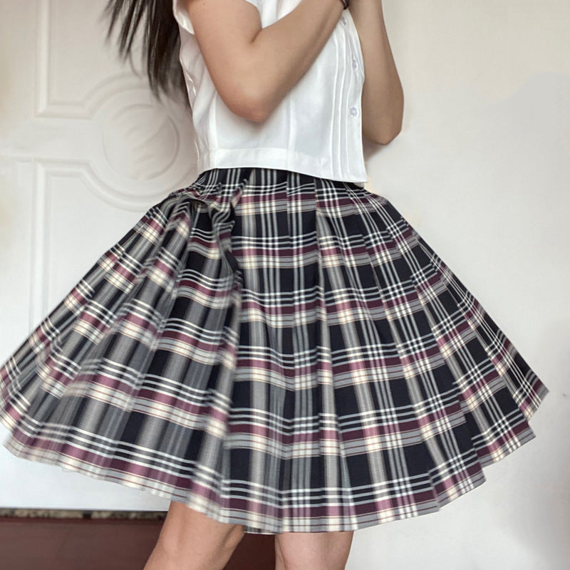 JK Plaid Skirt SE22029