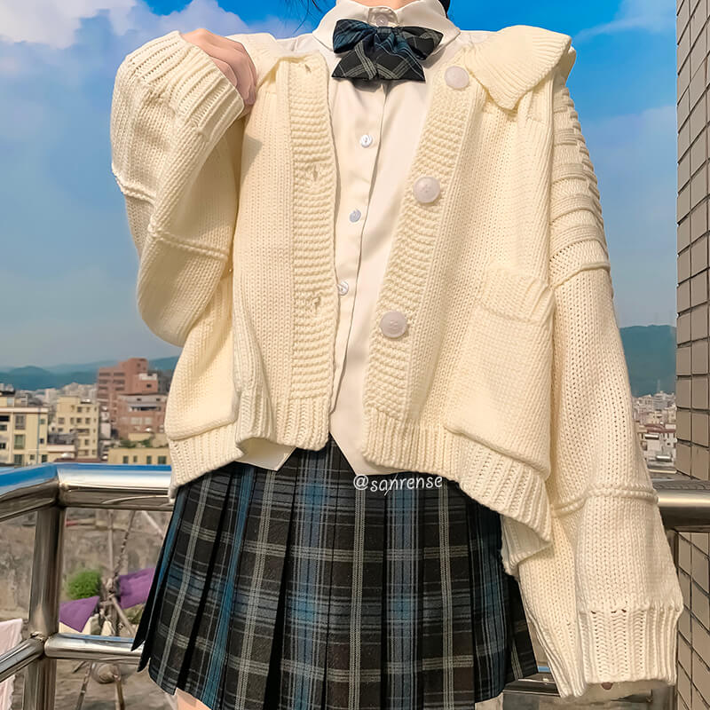 Japanese Knitted Cardigan Sweater SE21107