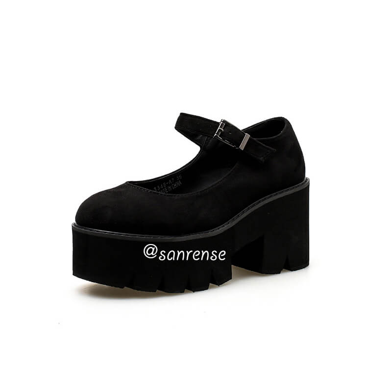 Japanese Platform Punk Shoes SE20981