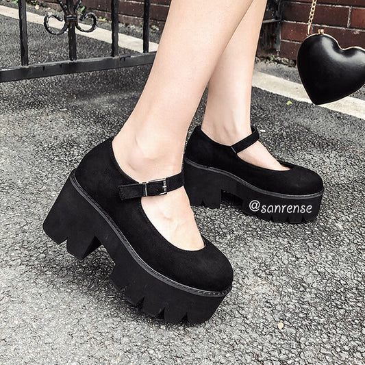 Japanese Platform Punk Shoes SE20981