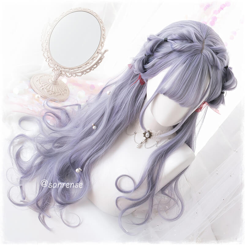 Japanese Purple Long Curly Hair SE20987