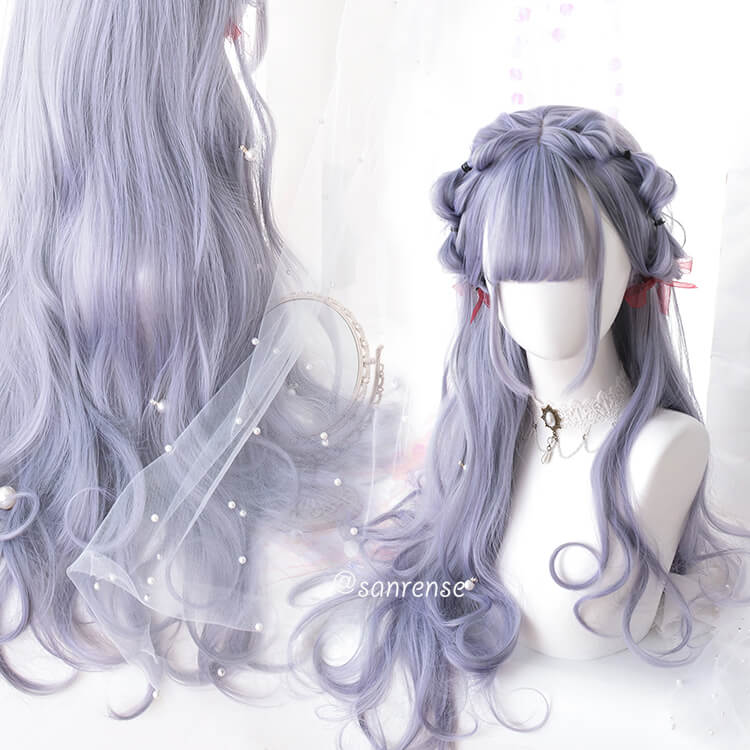 Japanese Purple Long Curly Hair SE20987