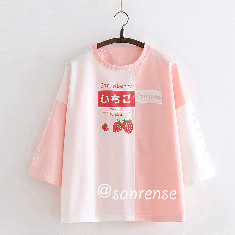 Japanese Strawberry Avocado Top SE20905