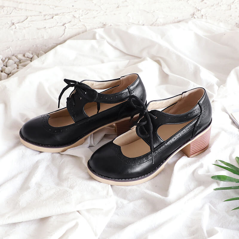 Japanese Student Round Shoes SE21222