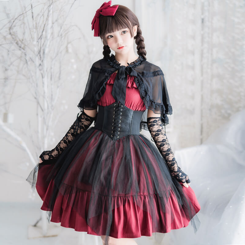 gothic lolita dress Japanese Gothic Lolita Dress SE20517