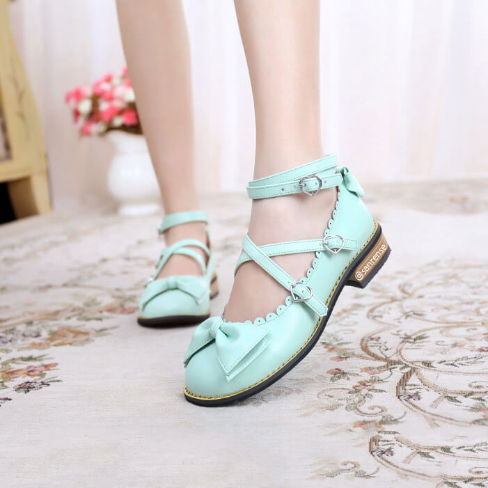 JK Bowknot Love Shoes SE21180