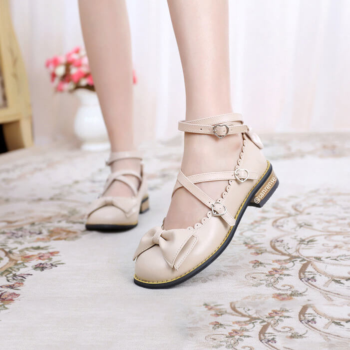 JK Bowknot Love Shoes SE21180