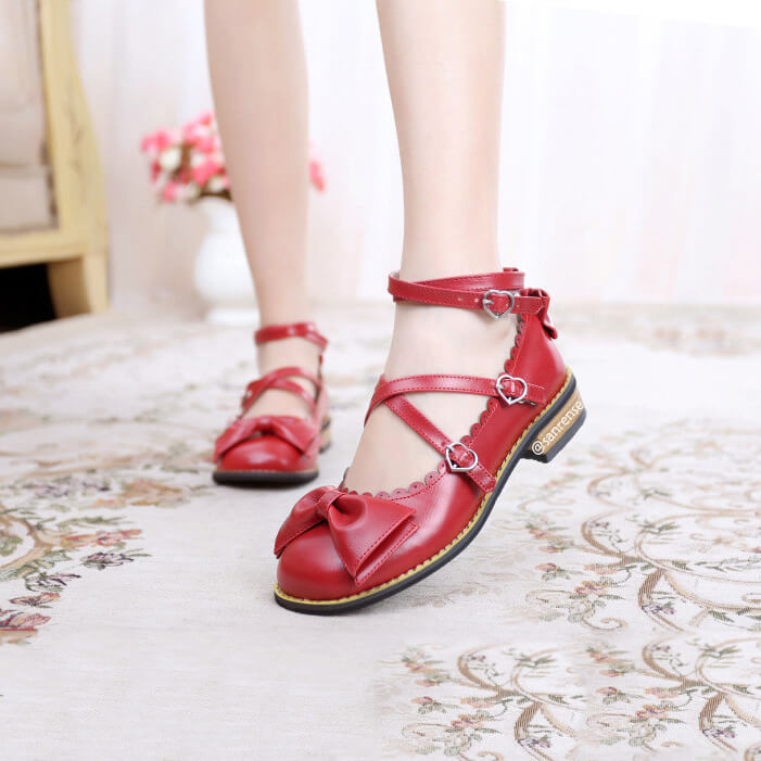 JK Bowknot Love Shoes SE21180