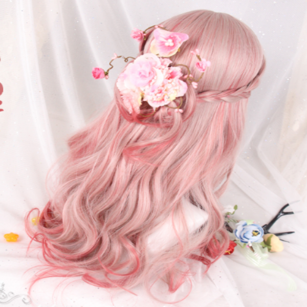 Gradient Cos Curly Wig SE9142