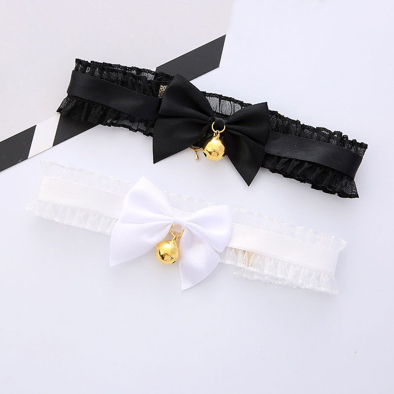 Kawaii Bow Bell Necklace SE22282