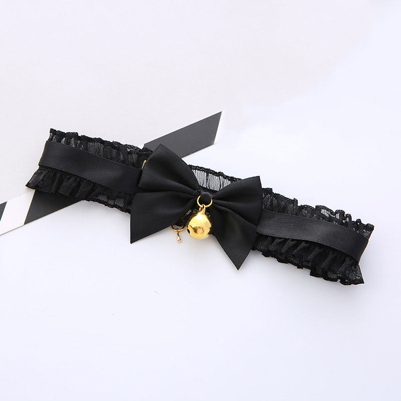 Kawaii Bow Bell Necklace SE22282