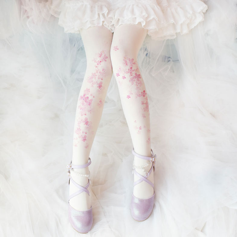 Kawaii Flower Pantyhose SE22319