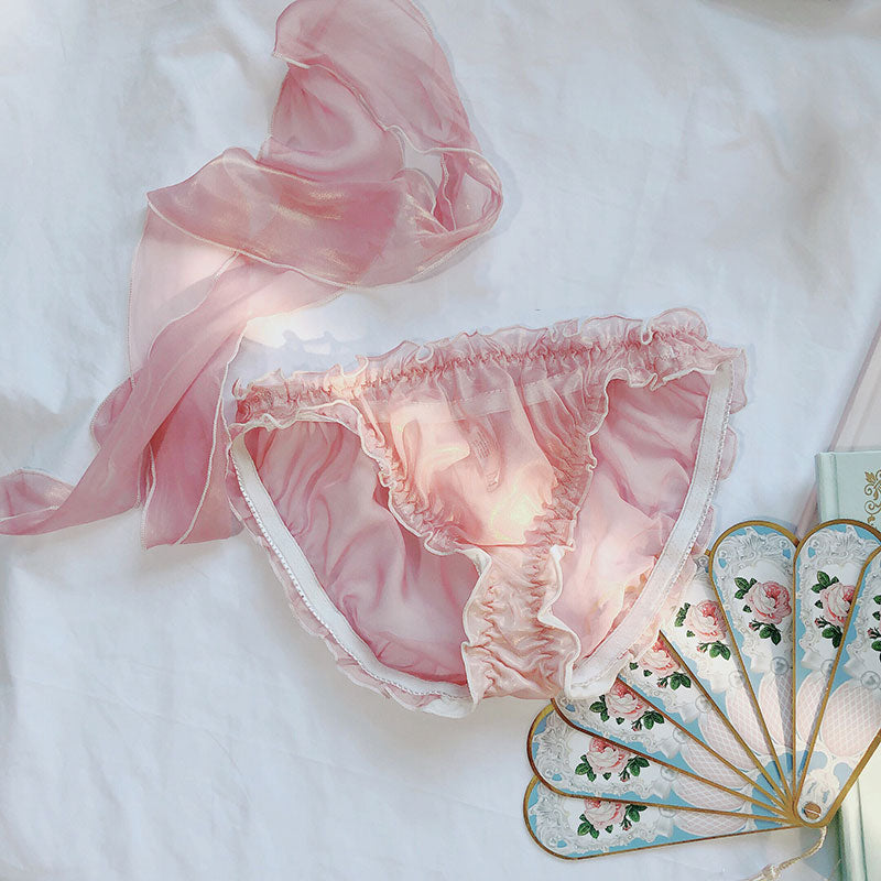 Kawaii Lace Bow Panties SE22449