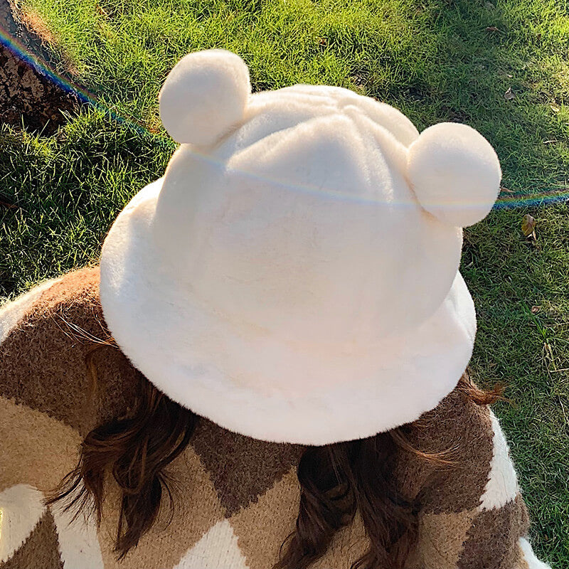 Kawaii Plush Bear Ear Hat SE21208