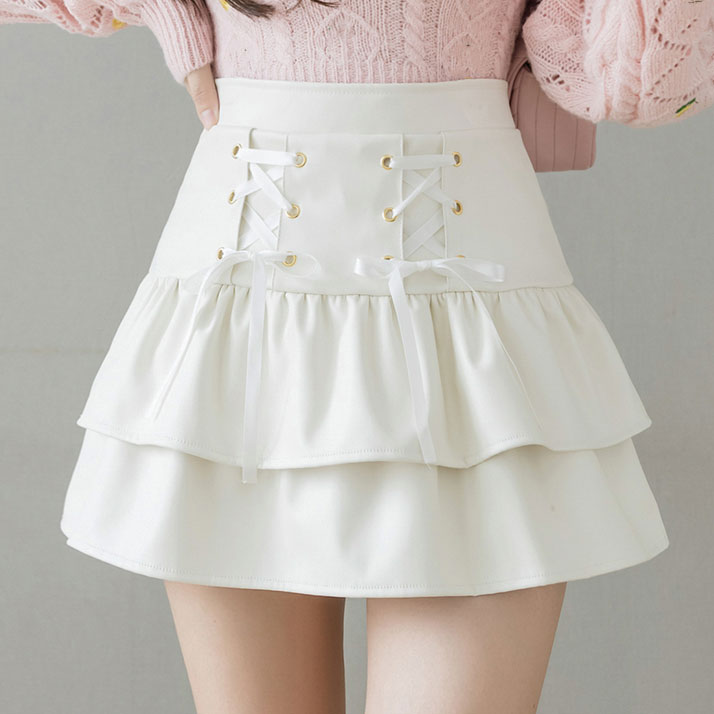 Kawaii Pu Skirt SE22419