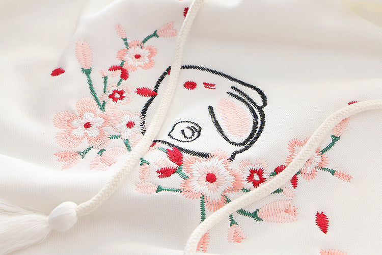 Kawaii Rabbit Flower Hoodie SE21778