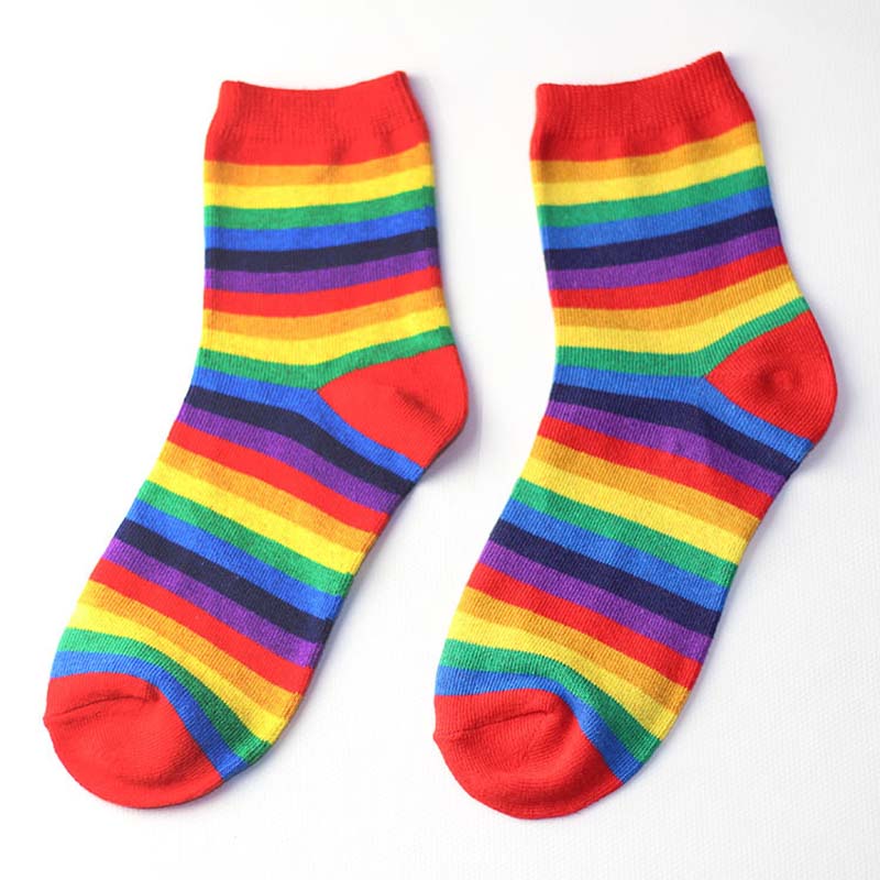 Kawaii Girl Rainbow Socks SE20536