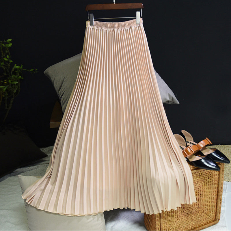 Kawaii High Waist Pleated A-Line Swing Skirt SE20289