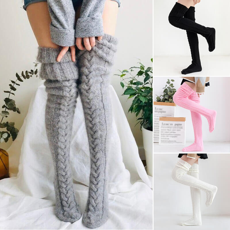 Knitted Knee Stockings SE21932