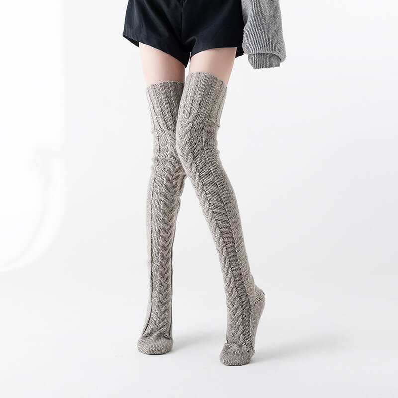 Knitted Knee Stockings SE21932