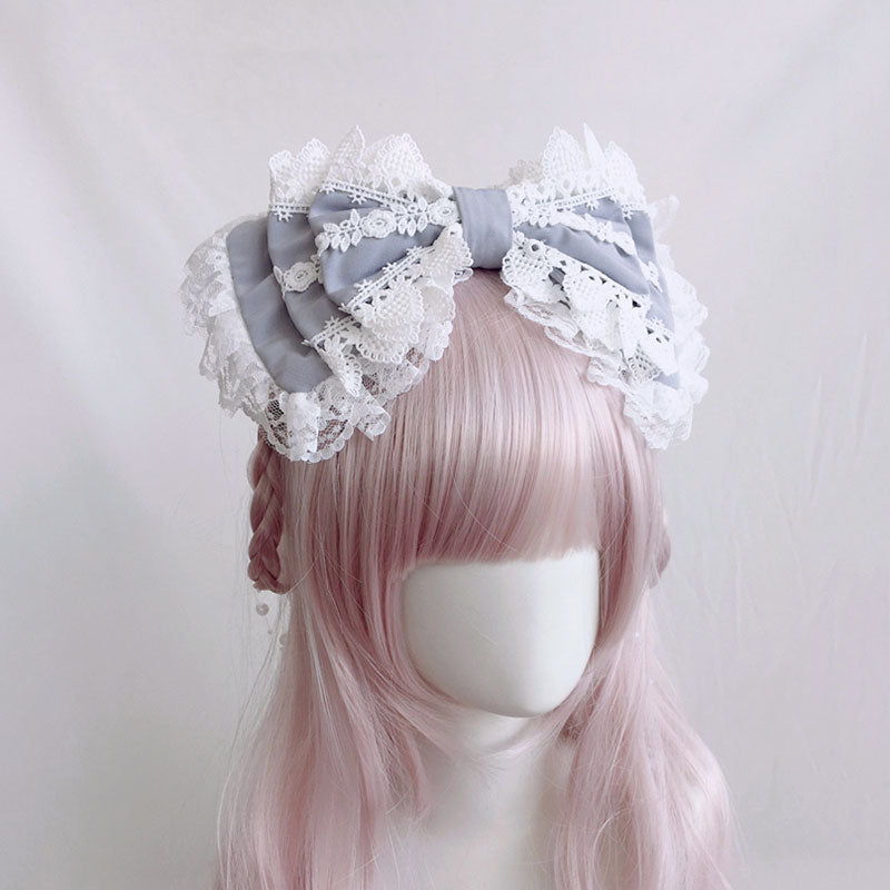 Lace Bow Kawaii Headband SE22486