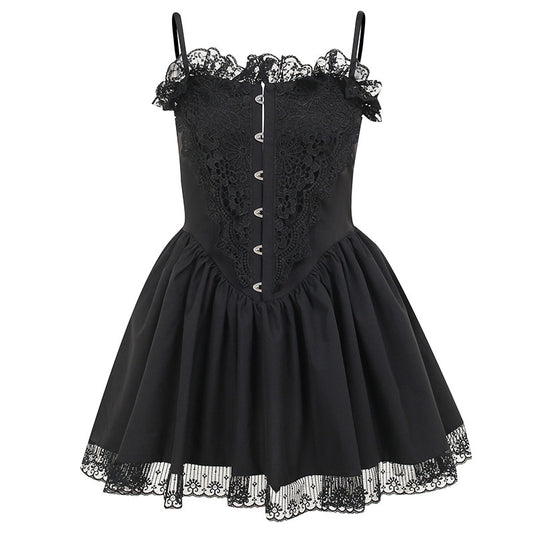 Lace Flower Slip Dress SE22560