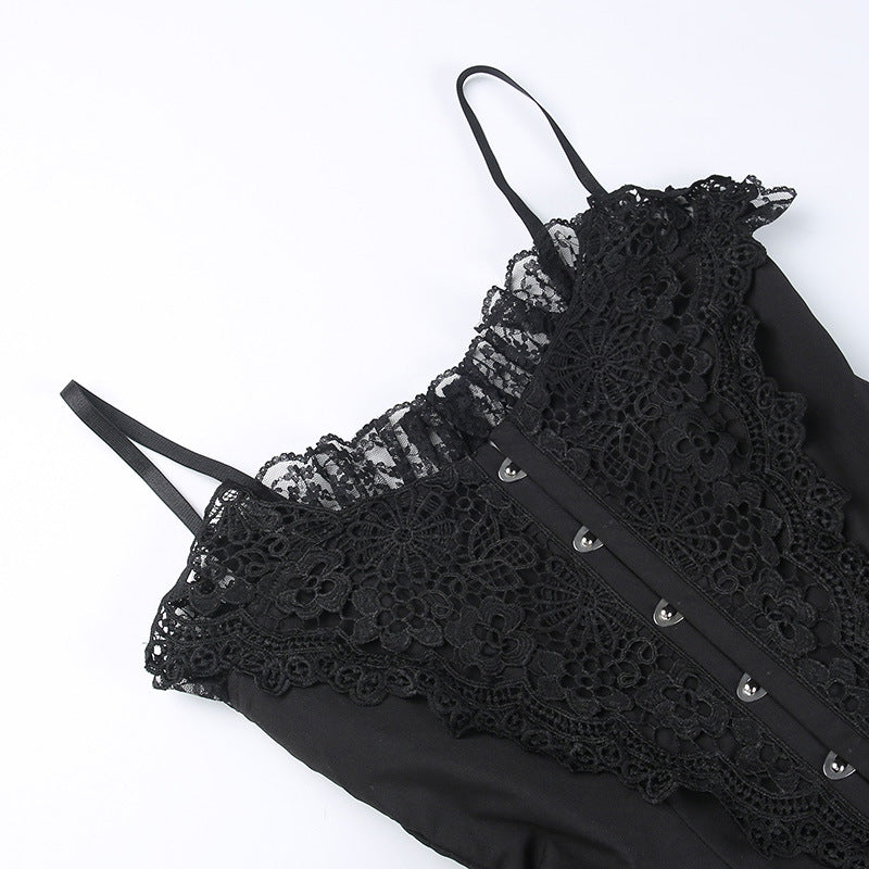 Lace Flower Slip Dress SE22560