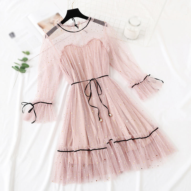 Lace Star Dress SE22119