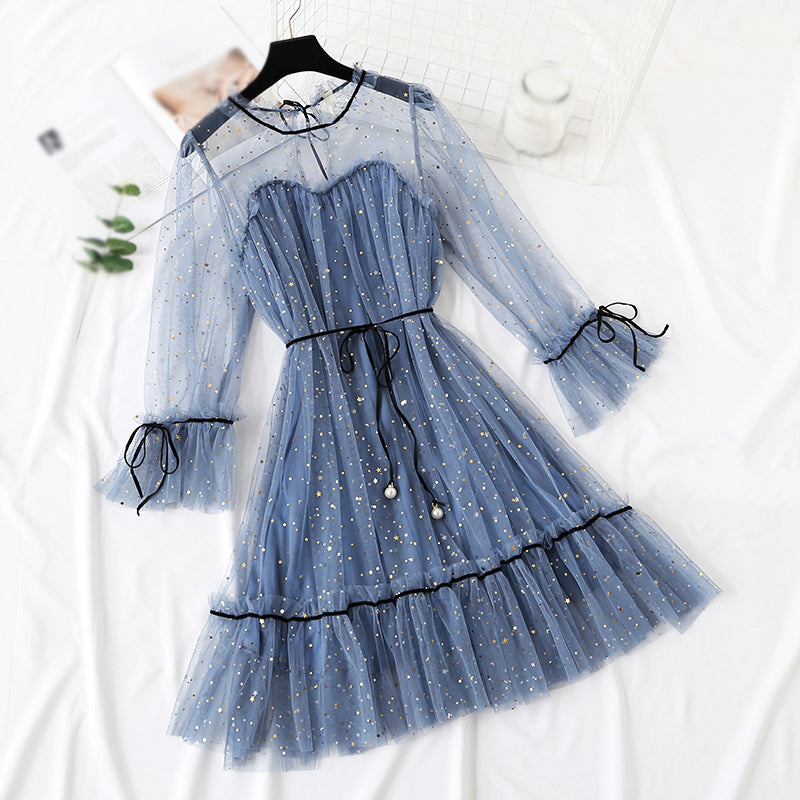 Lace Star Dress SE22119