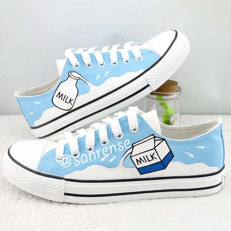 Light Blue Milk Canvas Shoes SE9189