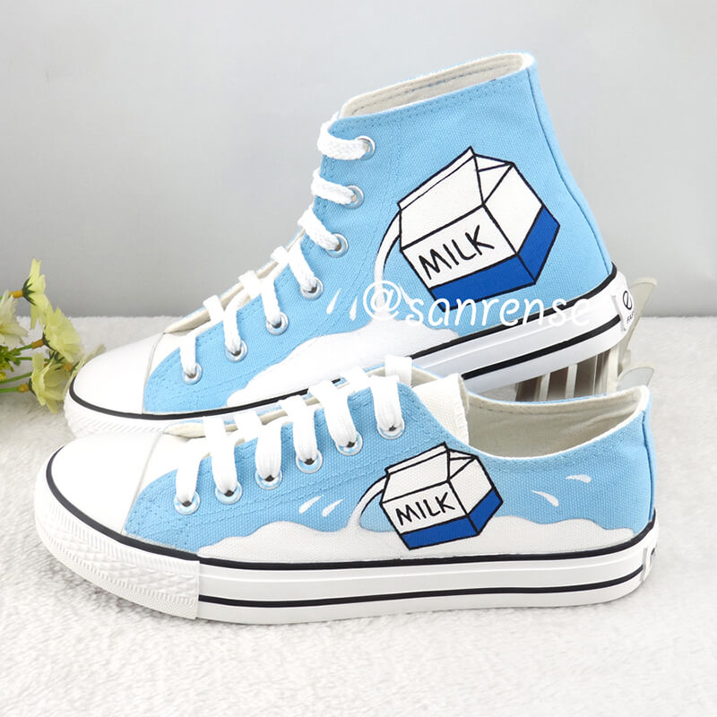 Light Blue Milk Canvas Shoes SE9189