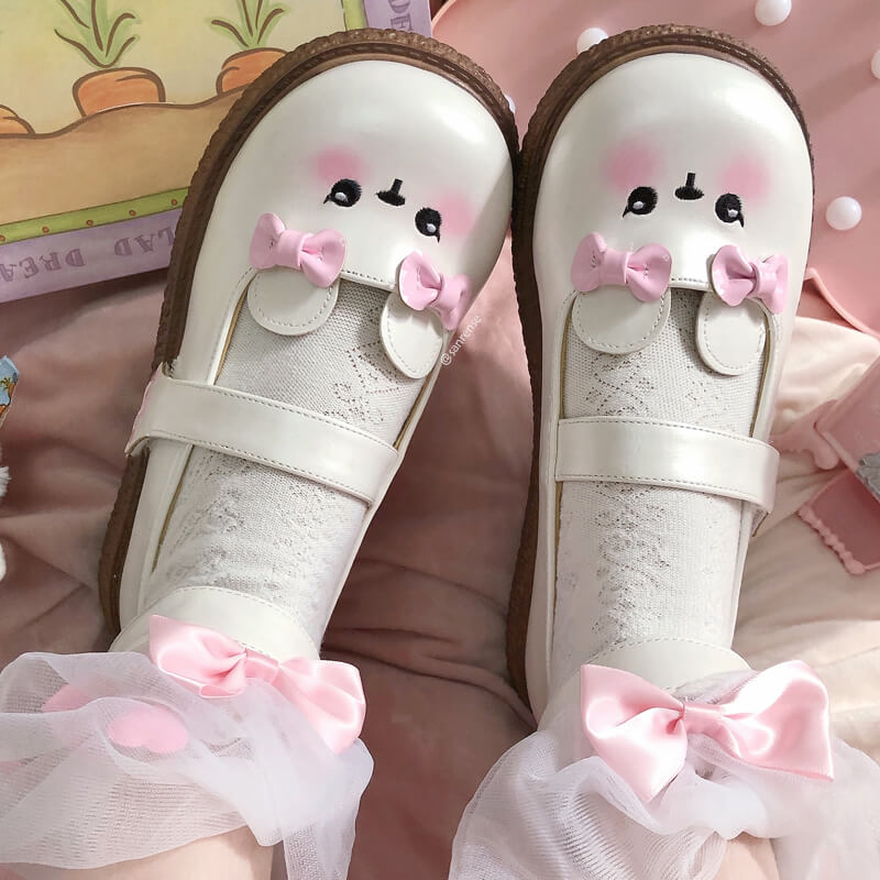Lolita Bow Bear Shoes SE21387
