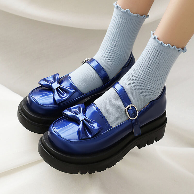 Lolita Bow Platform Shoes SE21823