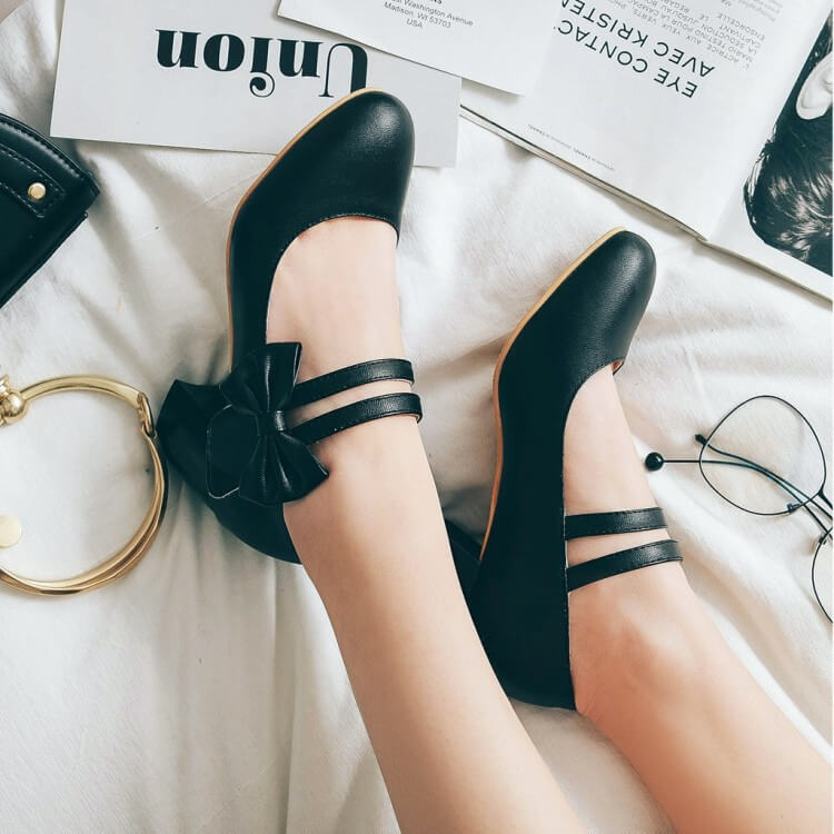 Lolita Bow Shoes SE21518