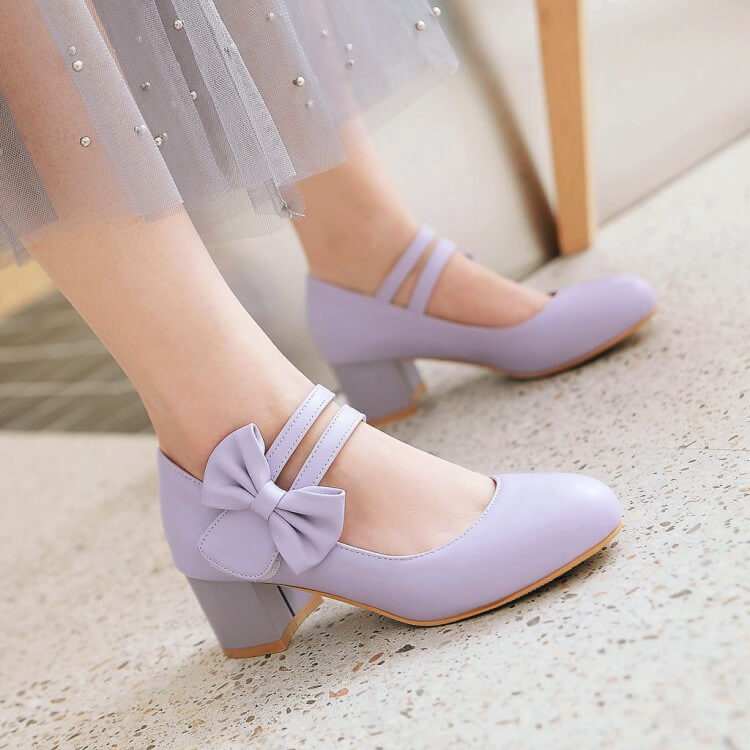 Lolita Bow Shoes SE21518
