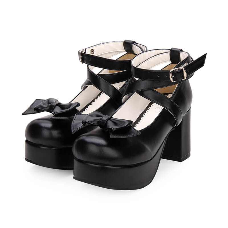 Lolita Bow Shoes SE21721