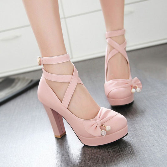 Lolita Bowknot Shoes SE20927