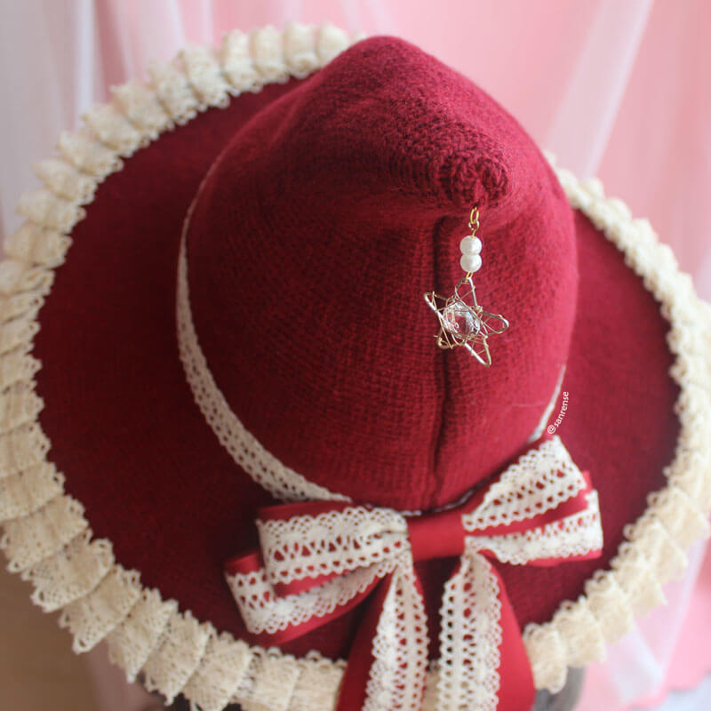 Lolita Lace Bow Hat SE21231
