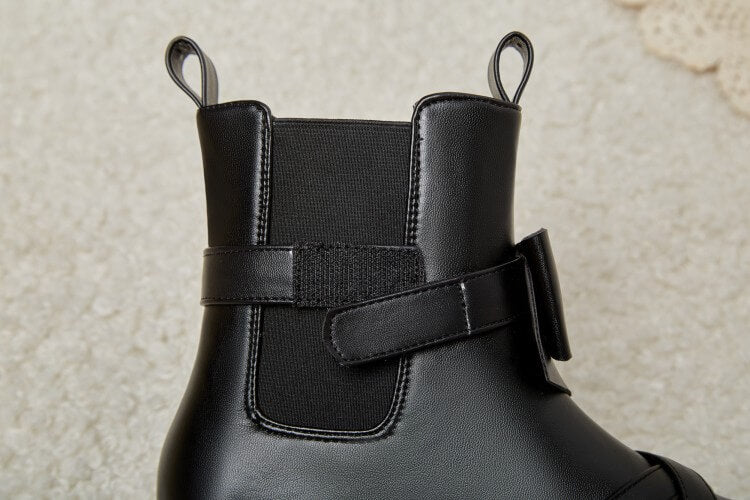 Love Bow Flat Boots SE21801