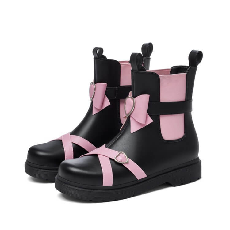 Love Bow Flat Boots SE21801
